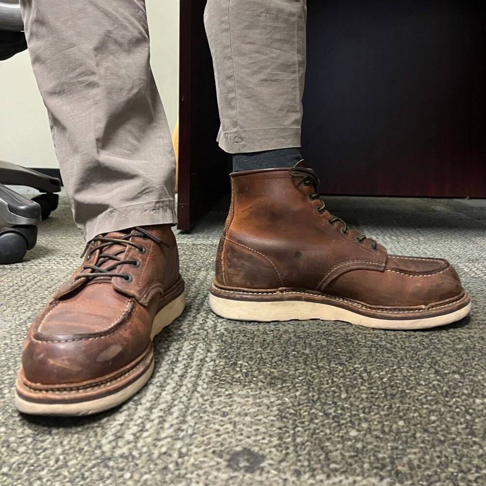 1907 Red Wing Moc Toe Boots - Heritage